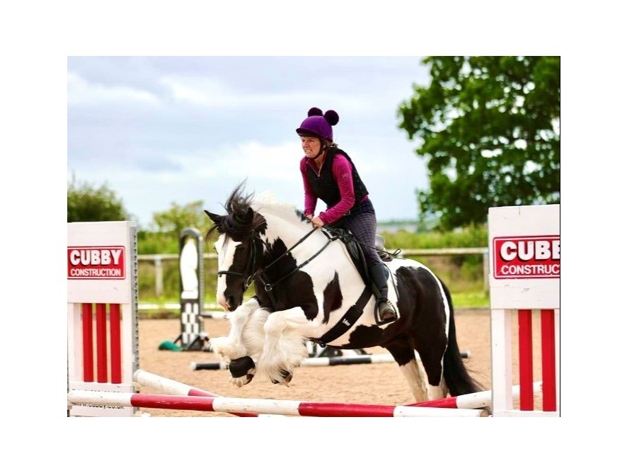 Blaze's recovery from previous, saddle related damage and loss of performance.