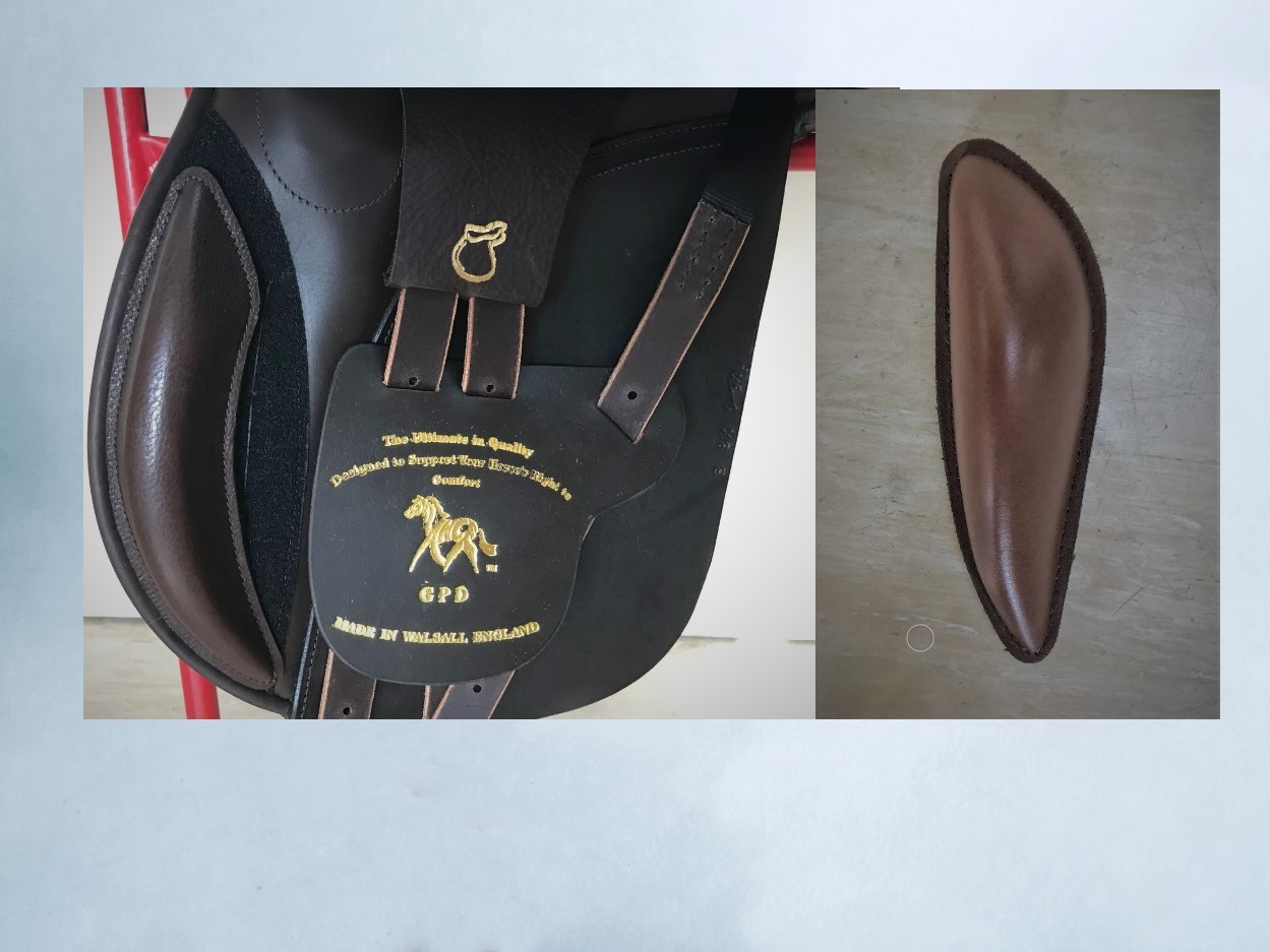 Spare Knee Blocks for All Saddle Models.